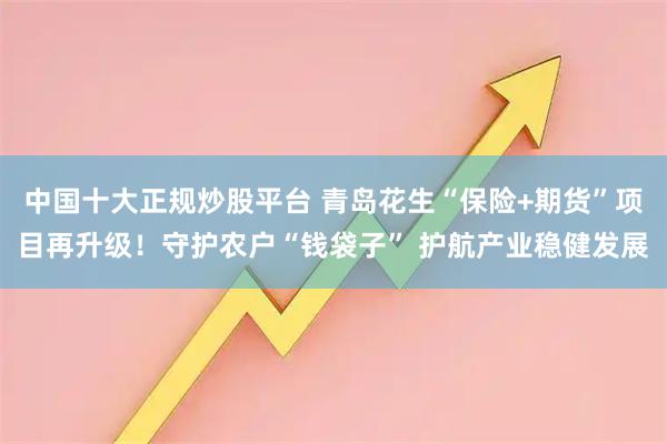 中国十大正规炒股平台 青岛花生“保险+期货”项目再升级！守护农户“钱袋子” 护航产业稳健发展
