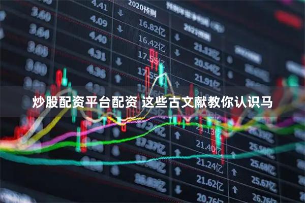 炒股配资平台配资 这些古文献教你认识马